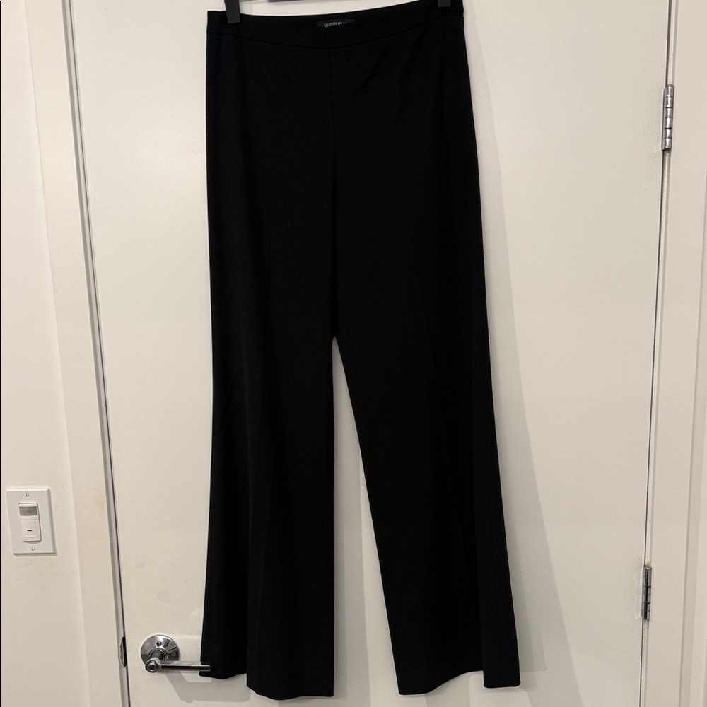 Lafayette 148 New York Black Wide Leg Pants